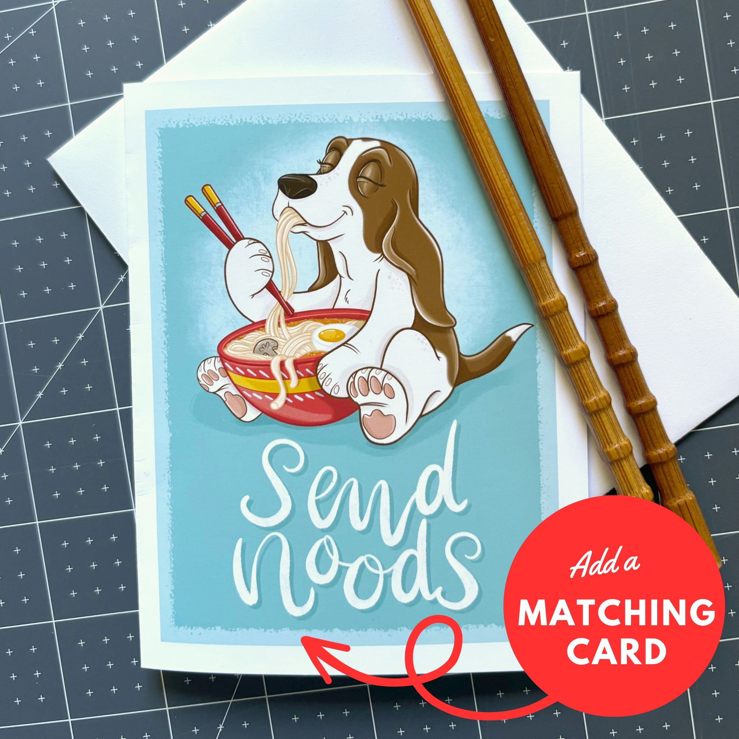 "Send Noods!" Sticker